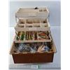 Image 1 : Fenwick Fishing Tackle Box with Hooks
