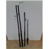 Image 1 : *(3) Assorted Fishing Poles and (1) Rod and Reel  -   Pick Up Preferred