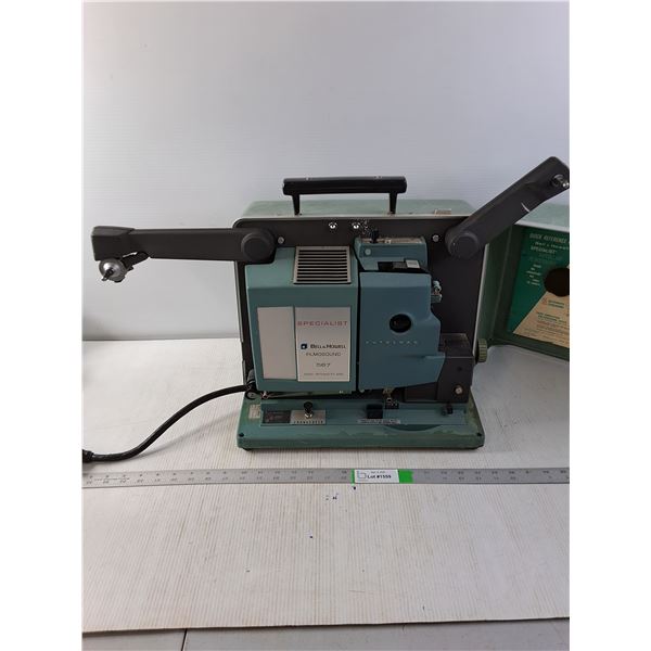 Bell and Howell Movie Projector