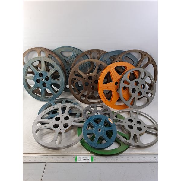 Vintage Empty Film Reels