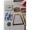Image 2 : Sign, Cologne, Coasters, Folding Purse , Brushes and More
