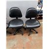 Image 3 : *(4) Vinyl Cushioned Office Chairs, All As Is, Cannot Ship