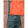 Image 3 : *(2) Coverall Tarps, Green One Is 15ft x 20ft, Orange One Is 20ft x 24ft