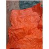 Image 7 : *(2) Coverall Tarps, Green One Is 15ft x 20ft, Orange One Is 20ft x 24ft