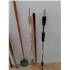 Image 3 : **(6) Handles/ Gardening Tools, Small Spade, Axe Handle, Misc, Cannot Ship