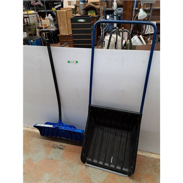 **(2) Large Snow Shovels, Cannot Ship