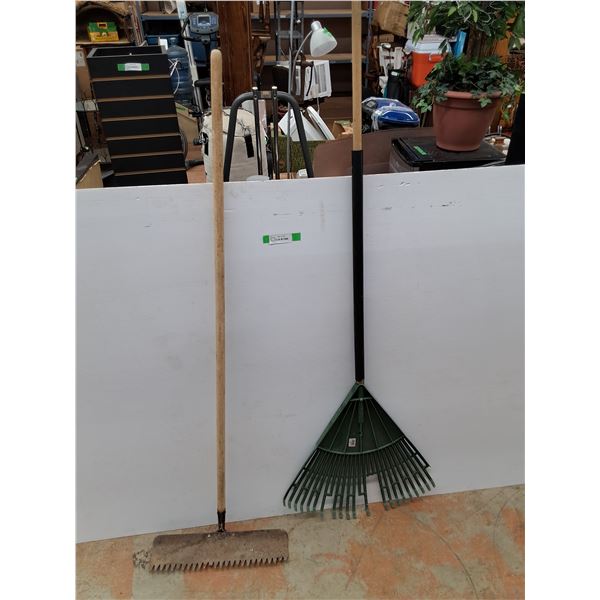 ** Lot Of (2) Rakes, Cannot Ship