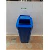 Image 1 : **Large Plastic Water Softener Tank w/ Lid, 15" x 15" x 37", Cannot Ship