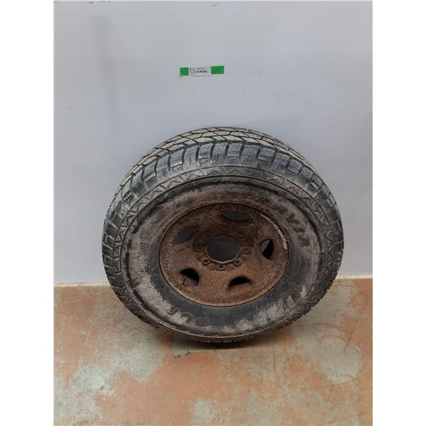 **Duration Travia A/T LT285/75R16 Tire w/ Steel Rim, Cannot Ship