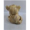 Image 2 : Chalkware Table Decor Cat - 7" Tall