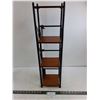 Image 1 : 4-Level Metal Frame Display Rack - 27" x 7" x 6"