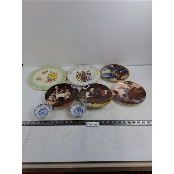 Vintage Decorative Plates (Knowles, Royal Tudor, Royal Wedding)