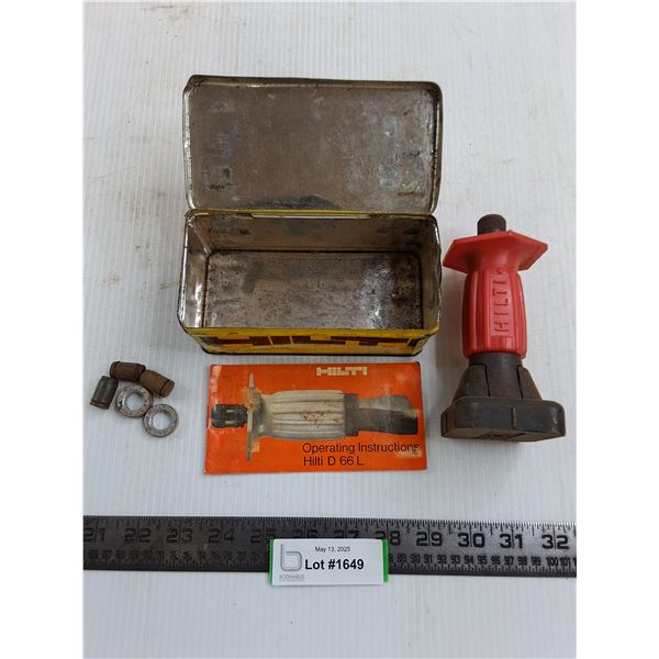 Hilti D66L Hand-Drive Tool in Original Tin