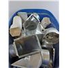 Image 2 : * Assorted Duct Pieces with Large Storage Bin - PICK UP