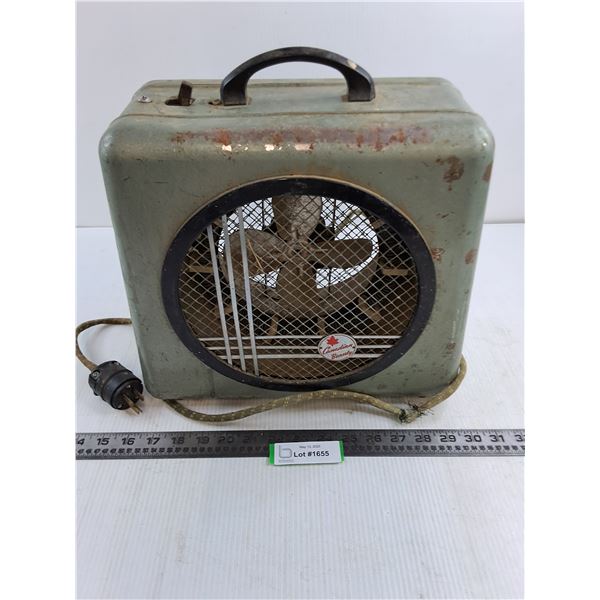 Vintage Canadian Beauty Heater/Fan - No Power - As is