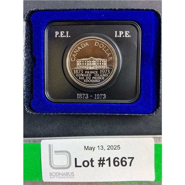 1873 - 1973 Canadian 50 Cents PEI Centennial Coin