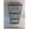 Image 1 : 3 Drawer Storage  23 x 13 x 12"