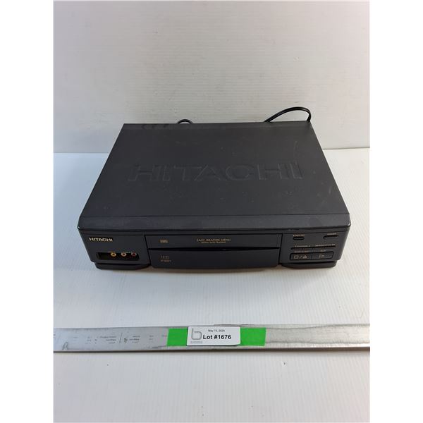 Hitachi VHS Player - As Is