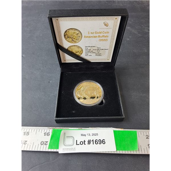 1 oz. American Buffalo Gold Coin- Cannot Authenticate
