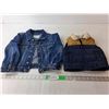 Image 1 : Old Navy Kid Lot, Vest 6-12M, Beaded Jean Jacket 5T