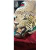 Image 11 : MOUNTED 9 FT LEOPARD RUG  MOSTLY IN GOOD SHAPE BUT EARS AND MINOR HEAD REPAIRS NEEDED