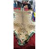 Image 15 : MOUNTED 9 FT LEOPARD RUG  MOSTLY IN GOOD SHAPE BUT EARS AND MINOR HEAD REPAIRS NEEDED