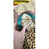 Image 25 : MOUNTED 9 FT LEOPARD RUG  MOSTLY IN GOOD SHAPE BUT EARS AND MINOR HEAD REPAIRS NEEDED