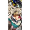 Image 38 : MOUNTED 9 FT LEOPARD RUG  MOSTLY IN GOOD SHAPE BUT EARS AND MINOR HEAD REPAIRS NEEDED