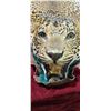 Image 5 : MOUNTED 9 FT LEOPARD RUG  MOSTLY IN GOOD SHAPE BUT EARS AND MINOR HEAD REPAIRS NEEDED