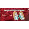 Image 1 : BEADED MOCCASINS AND BEADED BAND