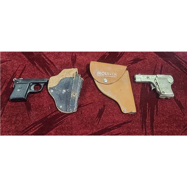 MOUNTIE AND HS CAP GUNS