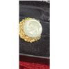 Image 4 : US MINT JEWELLERY - 24KT PLATED DIME RING