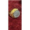 Image 7 : US MINT JEWELLERY - 24KT PLATED DIME RING