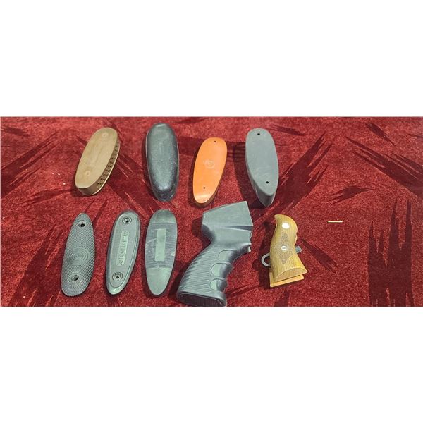 MISC. STOCK BUTTS, RUGER PISTOL GRIP AND SHOTGUN PISTOL GRIP