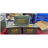 Image 1 : THREE AMMO CANS
