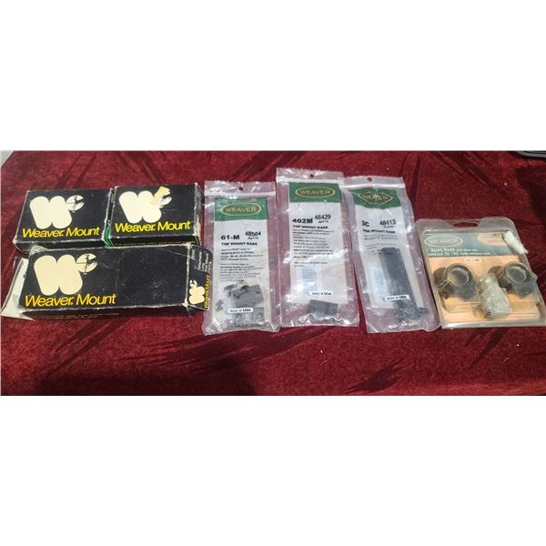 WEAVER MOUNTS AND RING