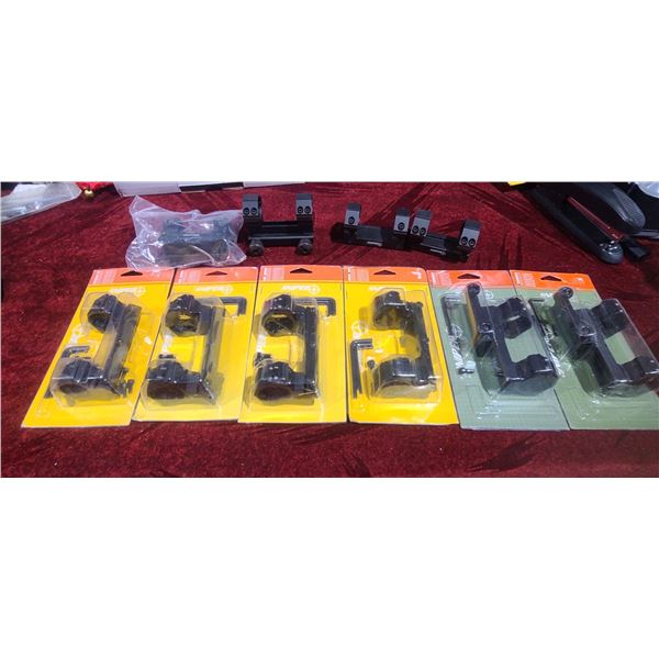 TEN SNIPER BRAND SCOPE RING BASE COMBO