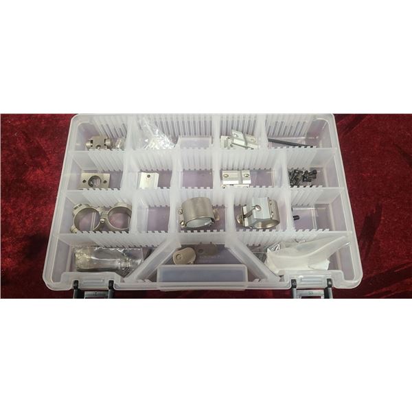 SILVER RINGS/BASES AND MISC SCREWS