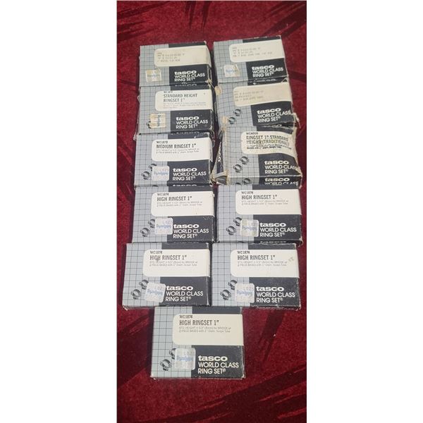 11 TASCO RING SETS