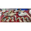 Image 3 : FIVE FULL ANTIQUE DECOYS AND MISC. DECOY HEADS COMES WITH TOTE