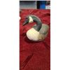 Image 9 : ASSORTED CARVINGS - LARGE LOON CARVED BY O.B. IN 93