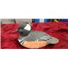 Image 15 : MERGANSER DRAKE DECOY BY JACK FISHER AND HOODE MERGANSER DECOY BY B.PARKER - BOTH HAVE SOME MINOR DA