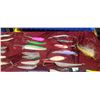 Image 2 : LARGE LOT OF FISHING LURES AND OTHER FISHING GEAR