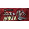 Image 1 : ASSORTMENT OF CLIPS INCLUDING: M1 GARAND CLIPS, SKS, BRIT .303, SKS DROP MAG, AND A .22LR MAGAZINE F