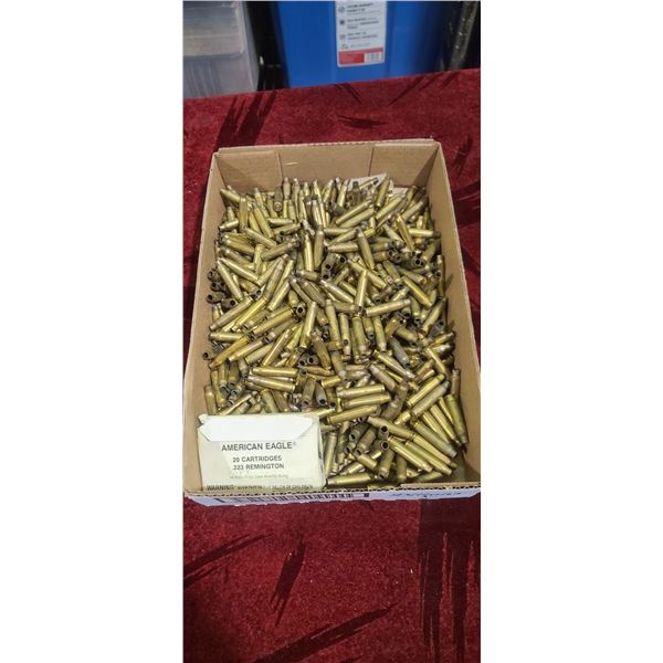 8LBS OF MIXED .223 BRASS