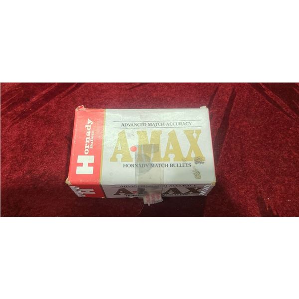 QTY82 HORNADY AMAX 6.5MM CAL.308 140GR A-MAX MOLY COAT
