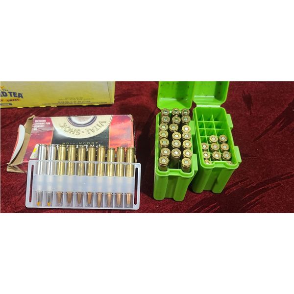 30 ROUNDS OF 280REM AND 10 PRIMED CASSING - NO SHIPPING