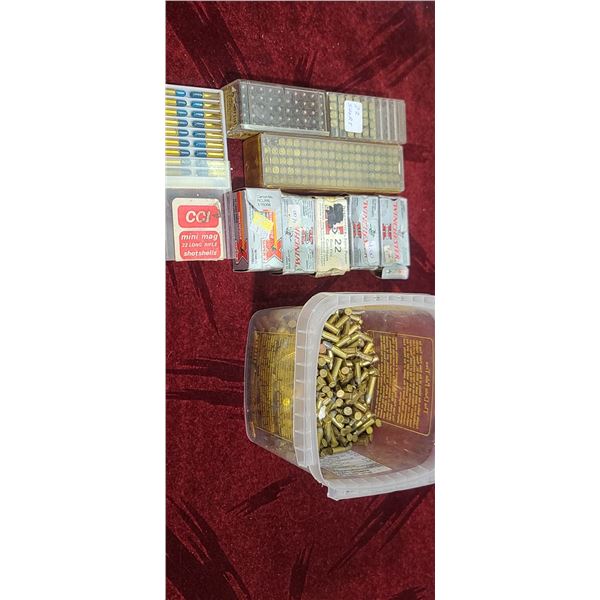 LARGE LOT OF .22LR AND SOME SHORT - NO SHIPPING