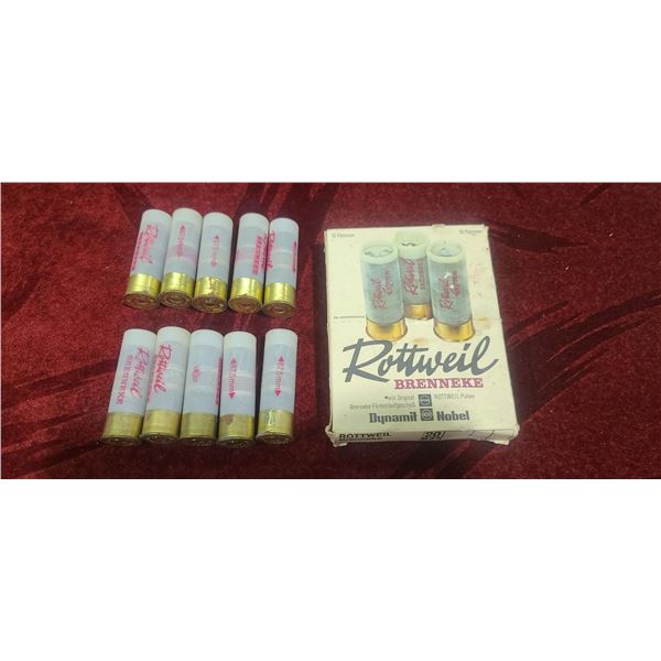 20GA ROTTWEIL DYNAMIT NOBEL SLUGS -