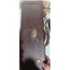 Image 4 : DARK LEATHER HARD SHOTGUN CASE C/W STRAP ( LEG OF MUTTON)